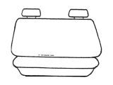Custom Made Esteem Velour Seat Covers suits Toyota Landcruiser FJ55 LWB Wagon 1975-1980 2 Rows