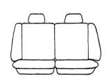 Esteem Velour Seat Covers Set Suits Toyota Rav4 Cruiser 4 Door Wagon 1996 2 Rows