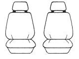 Custom Made Esteem Velour Seat Covers Suits Volkswagen Passat GL Sedan 1995-1996 2 Rows