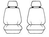 Custom Made Esteem Velour Seat Covers Volvo 940 GLE Sedan 1994 2 Rows