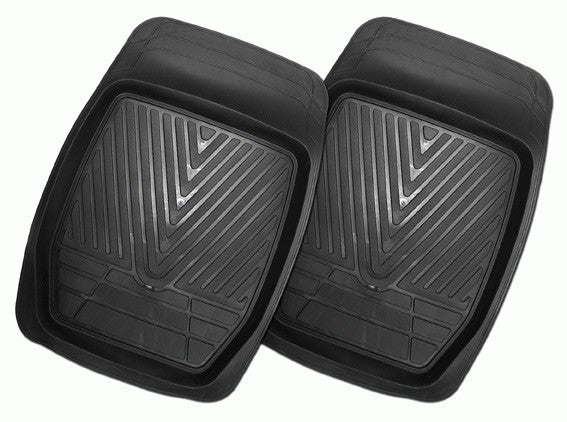 Floor Mats High Country Front Pair Black FMHF201