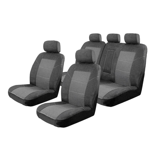 Esteem Velour Seat Covers Set Suits Ford Kuga TE Trend/Titanium 4 Door Wagon 2/2012-On 2 Rows