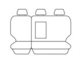 Esteem Velour Seat Covers Set Suits Ford Kuga TE Trend/Titanium 4 Door Wagon 2/2012-On 2 Rows