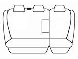 Esteem Velour Seat Covers Set Suits Skoda Superb 4 Door Wagon 2012 2 Rows