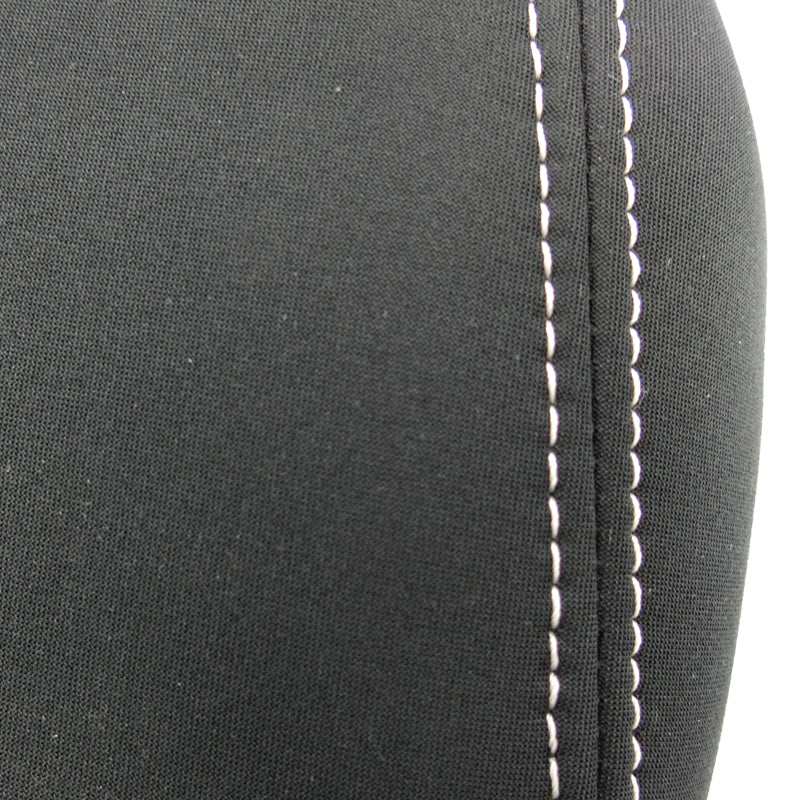 Black Neoprene Console Cover Suits Isuzu D-Max MY17-18 EX/SX/LS-M Single Cab/Dual Cab 11/2016-7/2020 CC-T-BW-IS-1602CC