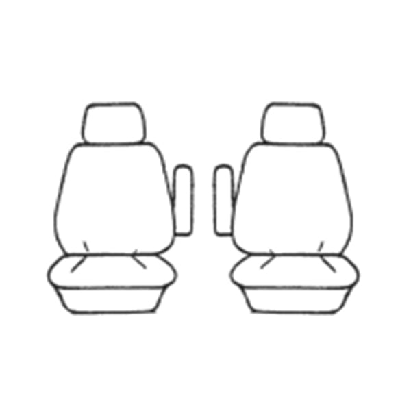 Custom Made Esteem Velour Seat Covers suits Toyota Tarago ACR50R/GSR50R GLi/GLX/Ultima 3/2006-On 3 Rows