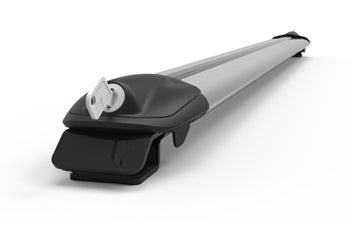 Rola Roof Racks Suits Mazda CX8 5dr SUV 5/2018-On Solid Rails Black VFR002+VER001+VXB120