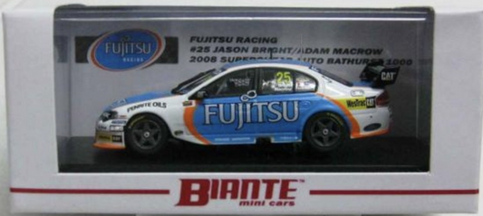 1:64 Biante Ford BF Falcon Britek Fujitsu Racing #25 Jason Bright/Adam Macrow 2008 Bathurst B64302D