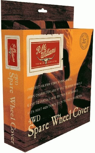 RM Williams RMW 4WD Spare Wheel Cover 72-78cm Diameter
