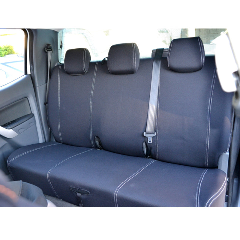 Wet Seat Neoprene Seat Covers suits Skoda Superb 3T Wagon 8/2009-12/2016 Black
