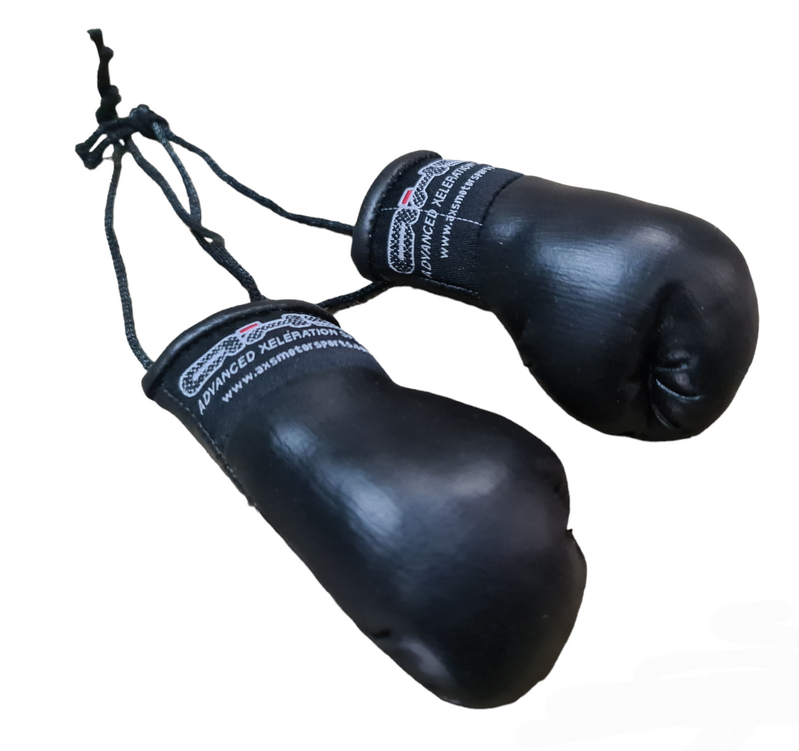 AXS Mini Boxing Gloves - Black One Pair