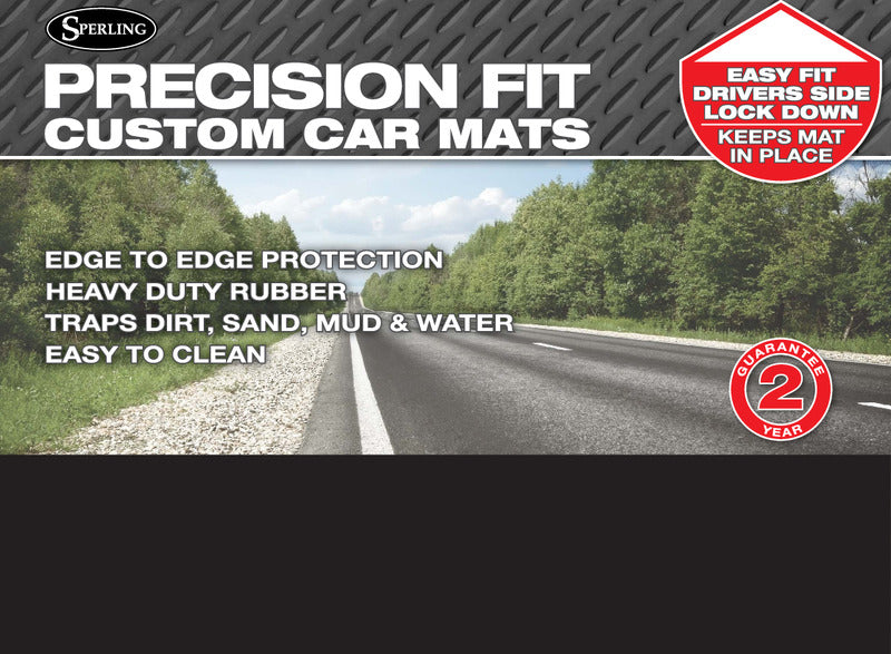 Rubber Custom Floor Mats Suits Hyundai Tucson TL/TL2/TLE/TLE2 7/2015-12/2020 Front & Rear Black MRBHY002BLK2RW