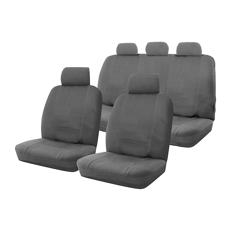Canvas Custom Made Seat Covers suits Toyota Hilux SR Dual Cab 2009-9/2015