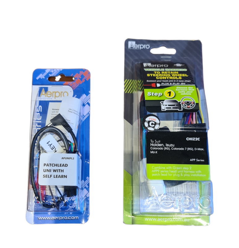 Facia Install kit Suits Holden Colorado 2012-2014, Suits Isuzu D-Max 2012-7/2020, MU-X 2012-7/2020 Black FP8063BK