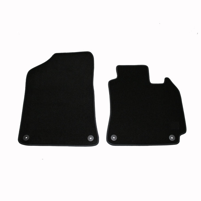 Floor Mats Suits Kia Cerato Fastback Sedan 4/2018-On Hatch 12/2018-On Custom Tailor Made Fit Front Pair