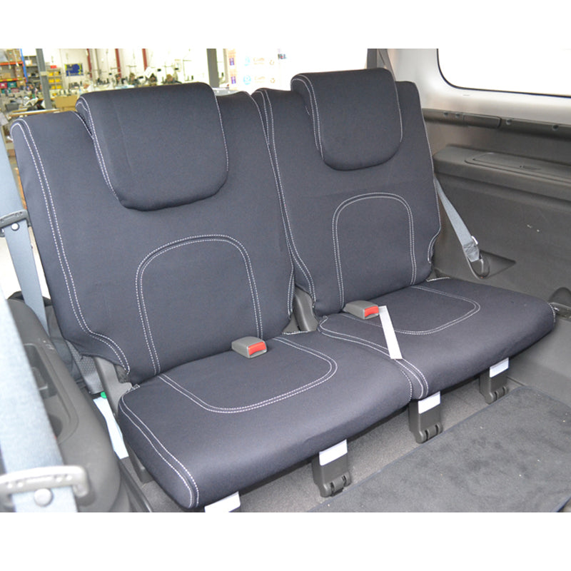 Wet Seat Neoprene Seat Covers suits Toyota Hilux KUN16R/TGN16R/KUN26R Extra Cab Dual Cab 2/2005-8/2009 Black