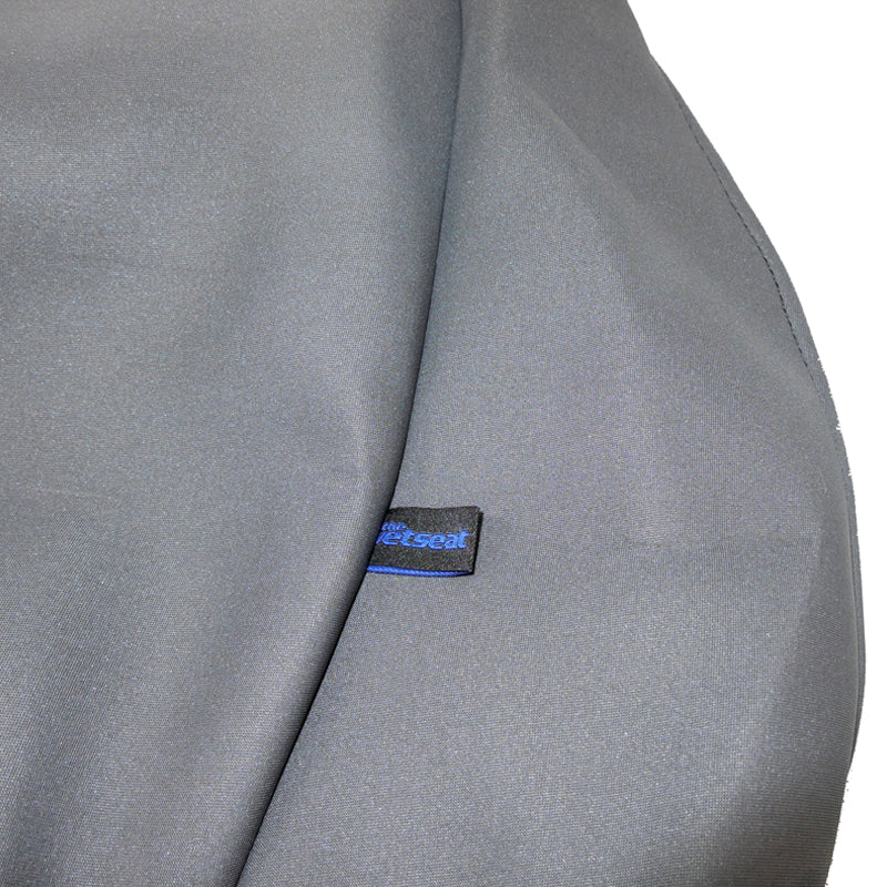 Wet Seat Grey Neoprene Seat Covers suits Toyota Hilux GUN136R SR/SR5 Dual Cab 9/2015-7/2025