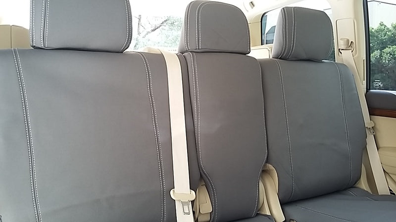 Wet Seat Grey Neoprene Seat Covers suits Toyota Landcruiser 200 Series Altitude/VX & 60th Anni Wagon 9/2015-7/2021
