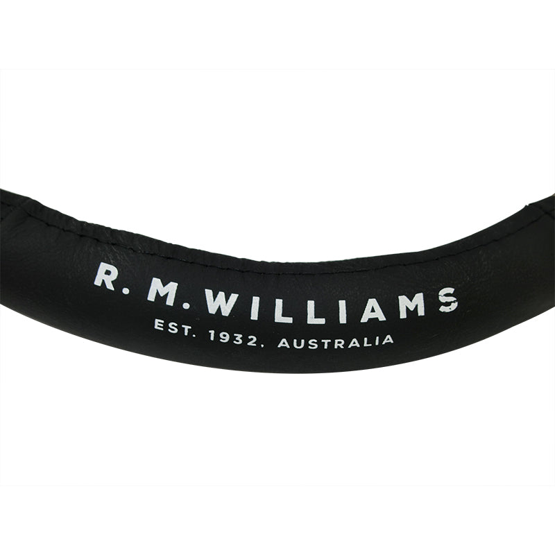 RM Williams Leather 15 Inch 38cm Steering Wheel Cover RMW