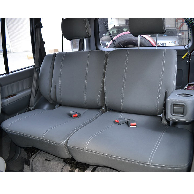 Wet Seat Grey Neoprene Seat Covers Suits Ford Ranger PX/2/3 Dual Cab 7/2015-11/2020