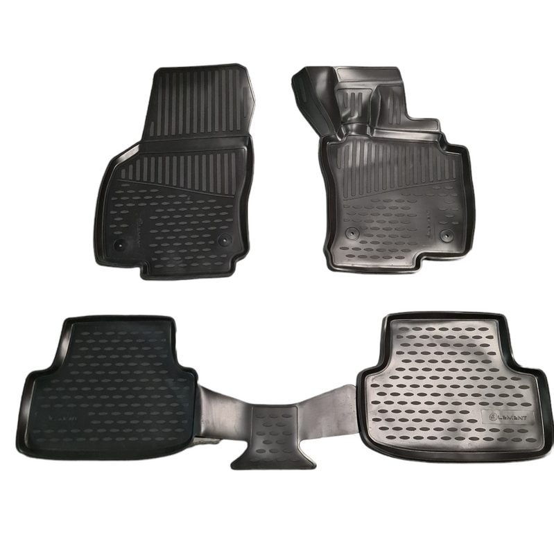 3D Rubber Floor Mats suits VW Golf VII MK7 Hatch 11/2012-2019 4 Piece EXP.ELEMENT3D02172210k