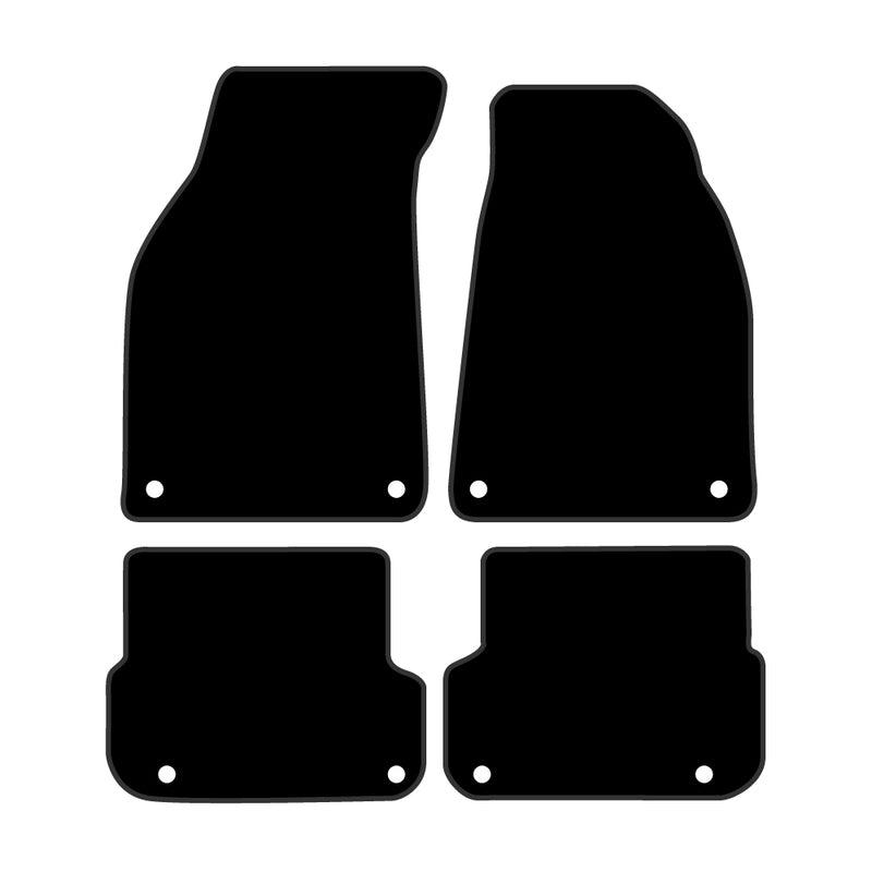 Tailor Made Floor Mats Suits Audi A6 9/2004-2011 Custom Front & Rear