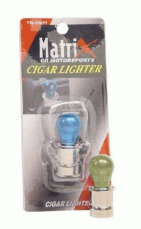 Coloured Cigarette Lighter 12V Red TR2602R