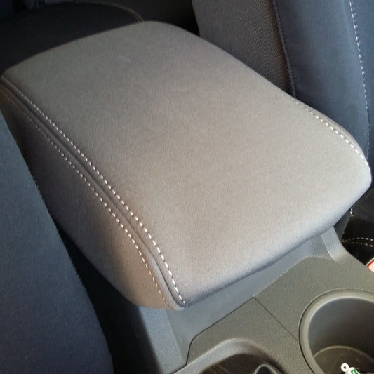 Grey Neoprene Console Cover Suits Ford Ranger PX/2/3 Dual Cab 7/2015-On CC-T-GW-F-936CC