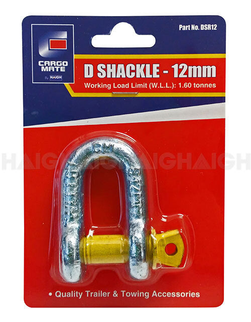 Towing Accessories: D Shackle 12mm DSR12