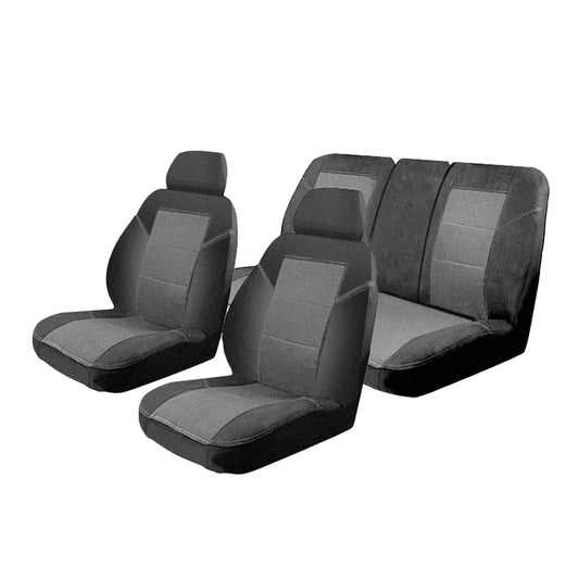 Esteem Velour Seat Covers Set Suits Holden Commodore VP / VR / VS SS 4 Door Sedan 1992-1997 2 Rows