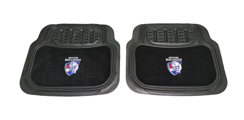 AFL Floormats Western Bulldogs Set Of 4