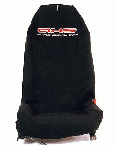 Original Embroidered AXS Front Seat Cover - Black Single AXSBLA