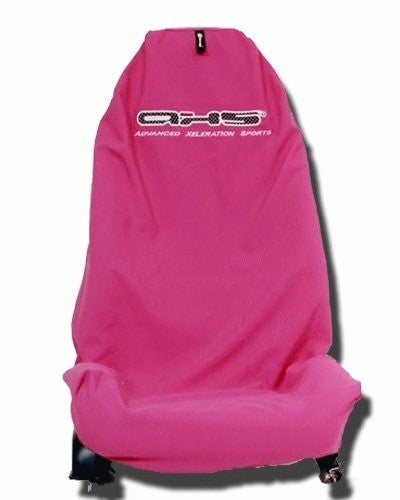 Original Embroidered AXS Front Seat Cover - Hot Pink Single AXSPIN
