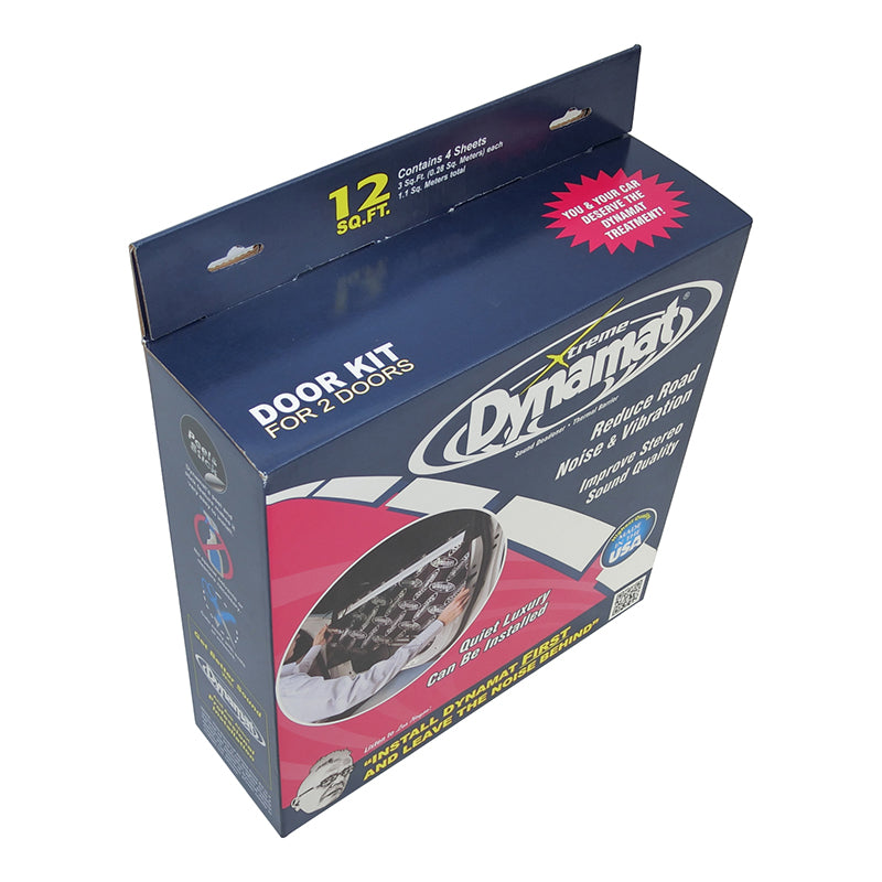 Dynamat Xtreme Car Door Kit Sound Dampening Dead Deadener Speaker Audio Pack 10435