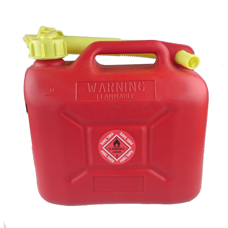 Fuel Safe' Plastic Fuel Can 5 Litre Red FC05R