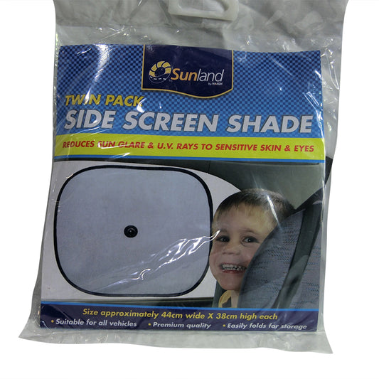 Interior Sun Shade Spring Loaded Side Shades One Pair 40112