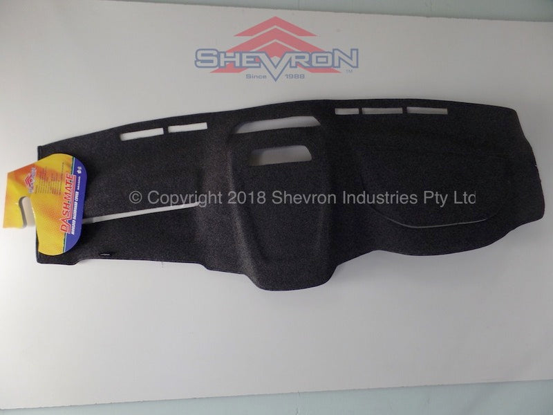 Shevron Dashmat Suits Ford Transit VO with GPS 1/2017-On Black DM1513BK
