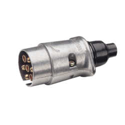 Narva Trailer Plug Large 7 Pin Metal N82161BL