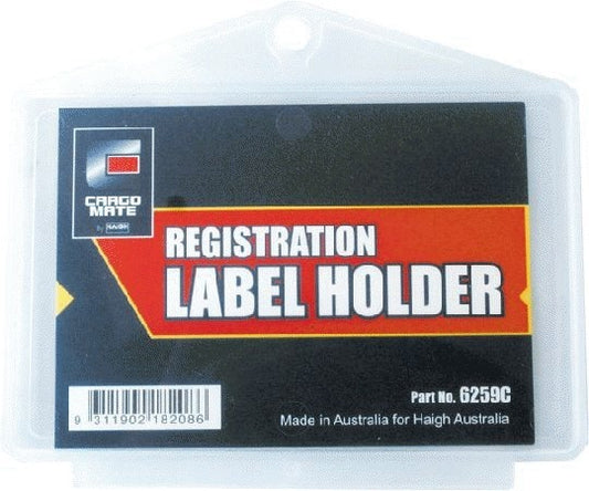 Rego Label Holder Plastic Rectangular RG1607