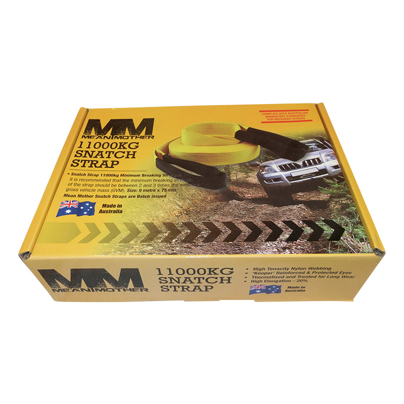 Mean Mother 9m x 75mm - 11T Strap MMSS11T