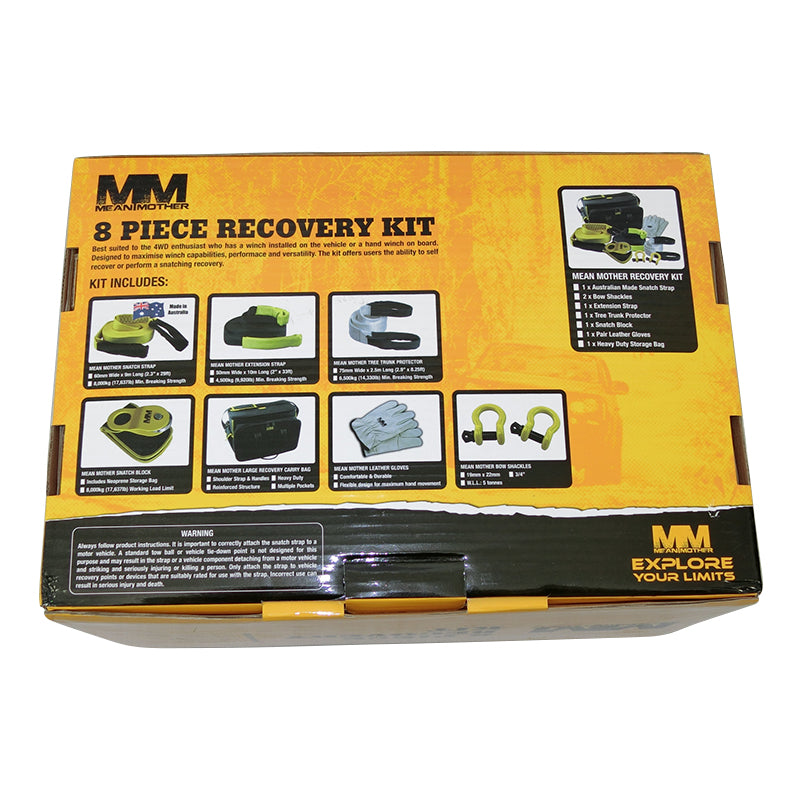 Mean Mother 8 Piece Recovery Kit MMKIT02
