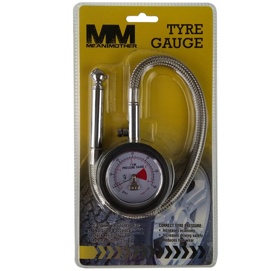 Mean Mother Pressure Gauge 2 Inch With Extension Hose MMTGE2