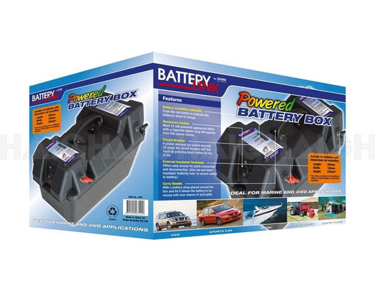 Powered Battery Box 12V 320mm x 185mm x 196mm 1059