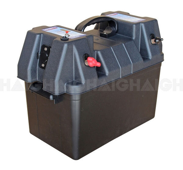 Powered Battery Box 12V 320mm x 185mm x 196mm 1059