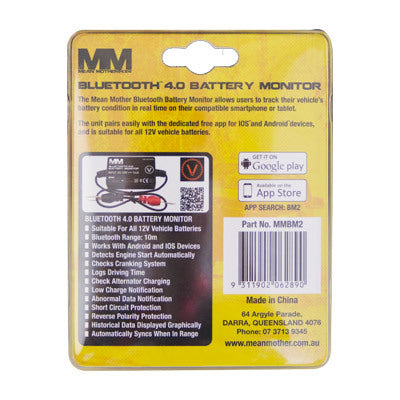 Bluetooth Battery Monitor MMBM2