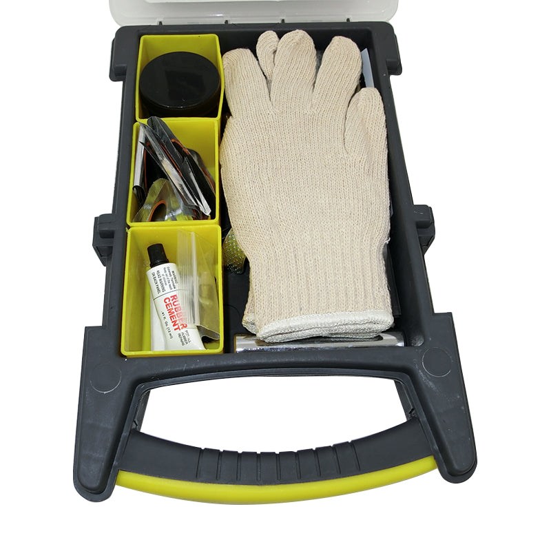 Dr Air 4WD 4x4 Tubeless Tyre Repair Kit 46 Piece Radial Cords Emergency TG46