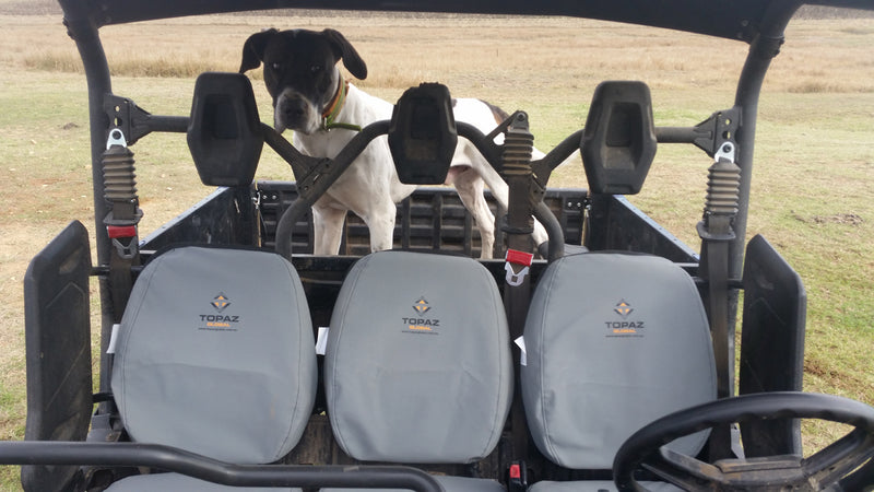Canvas UTV Seat Cover Suits John Deere JD Gator T Series Low Back Bucket JD817Q