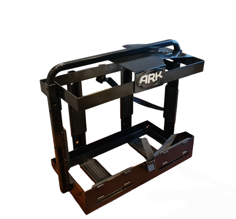 Ark Front Loading Jerry Can Metal Holder 20L Carrier Fuel Petrol Diesel Anti Siphon JCHF20D