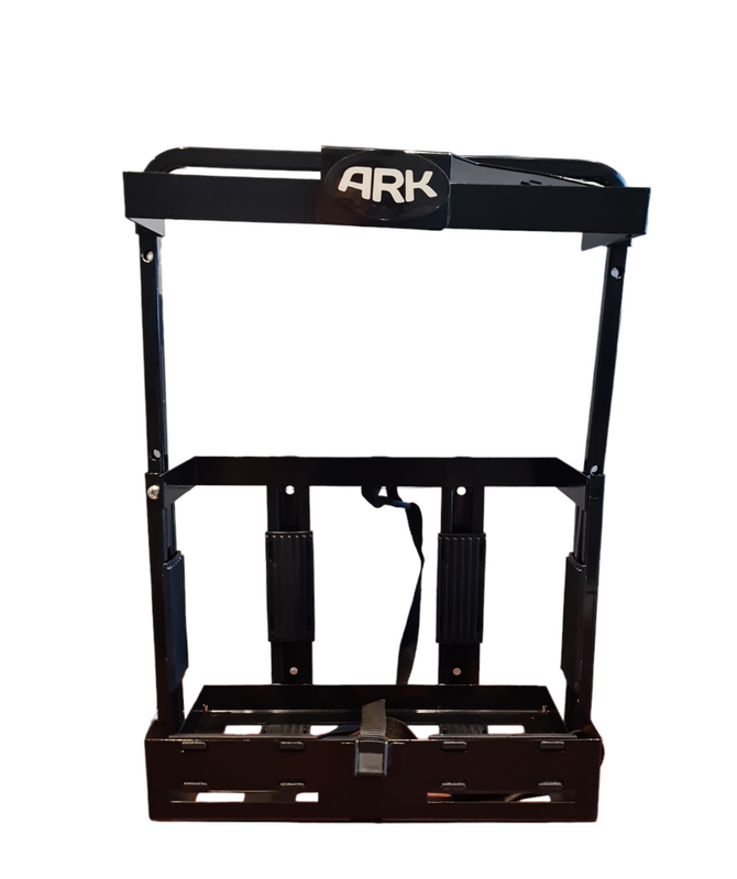 Ark Front Loading Jerry Can Metal Holder 20L Carrier Fuel Petrol Diesel Anti Siphon JCHF20D