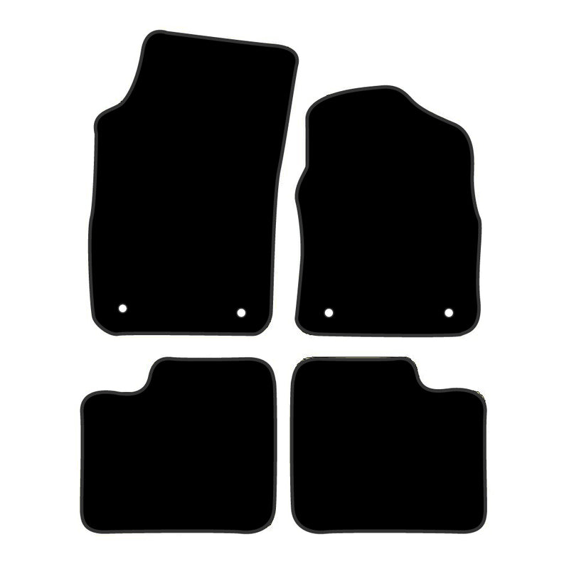 Floor Mats Fiat 500 2012-On Custom Front & Rear
